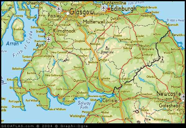 Map Scotland